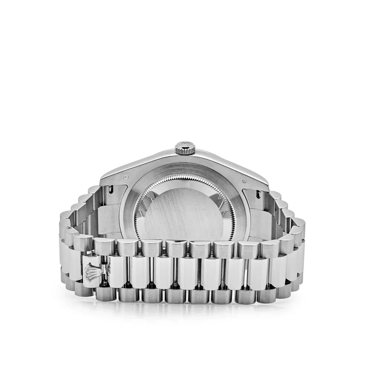 Day-Date II 218206 Platinum Blue Diamond Dial