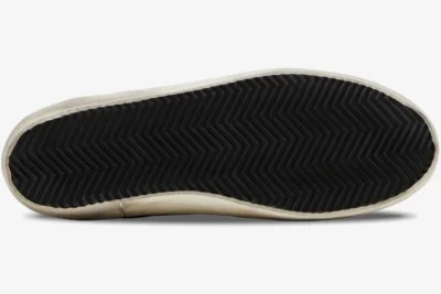 Star ‘Black White’ Distressed Leather