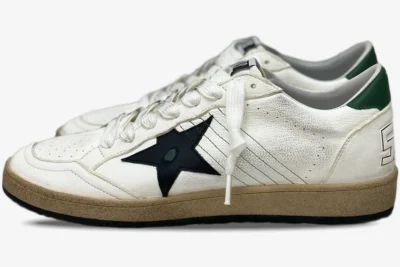 Star White Green Star Black