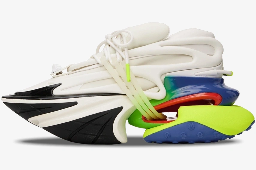 Unicorn Low Top Neoprene & Leather ‘RGB/White’