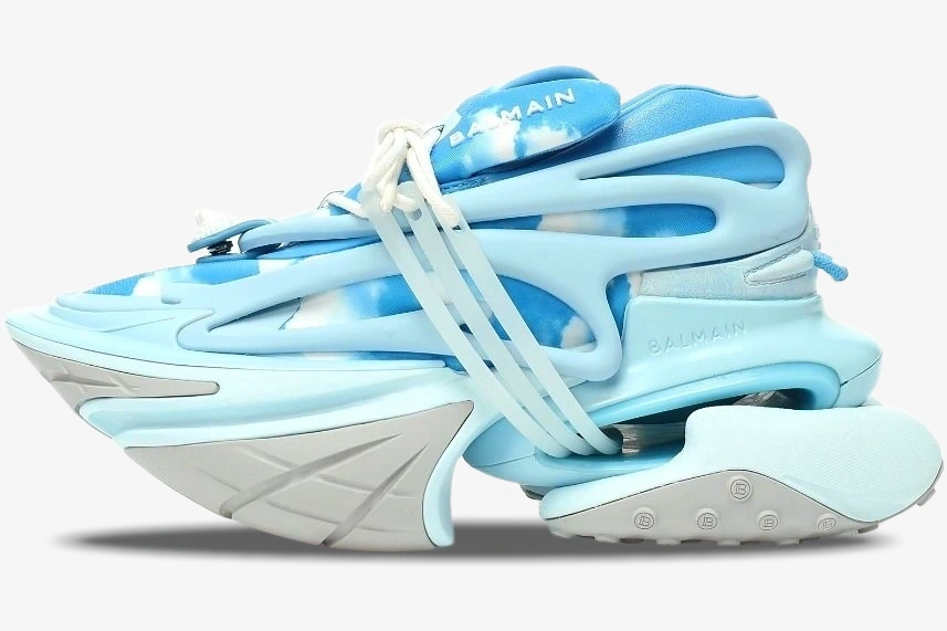 Unicorn Low Top Neoprene & Leather Blue Sky