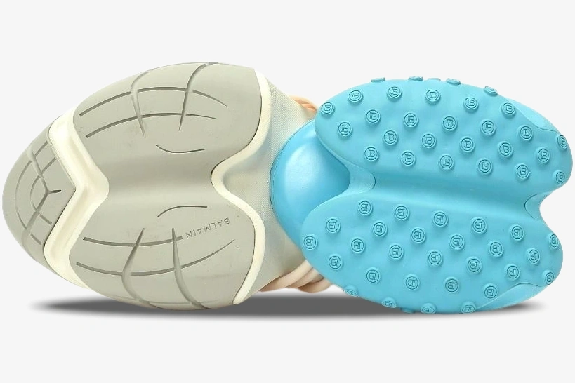 Unicorn Low Top Neoprene & Leather White Blue