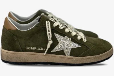Star Distressed Suede