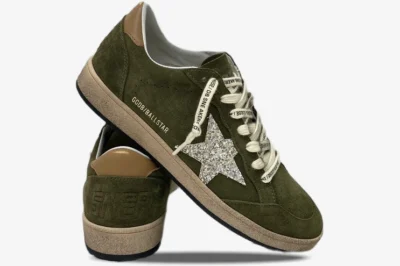 Star Distressed Suede